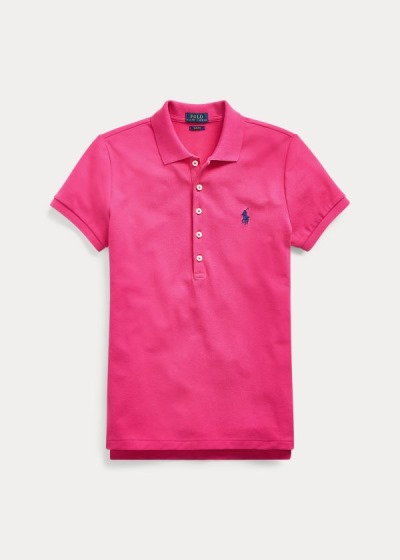 Camisa Polo Polo Ralph Lauren Slim Fit Stretch Mulher 38749-NEJY